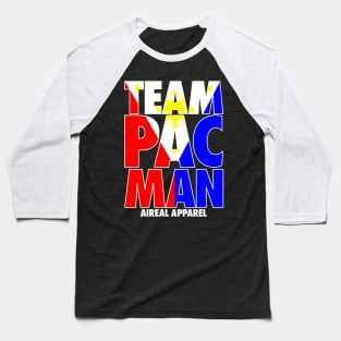 Team Manny Pacquiao Filipino Flag Baseball T-Shirt